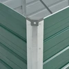 Lovelis, žalias, galvanizuotas plienas, 320x80x77cm