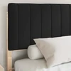 Lovo rėmas su apmuštu galvūgaliu Juodas 160 x 200 cm