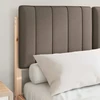 Lova Lovo rėmas su apmuštu galvūgaliu Natūrali ir taupe 120 x 200 cm