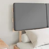 Lova Lovo rėmas su apmuštu galvūgaliu Šviesiai pilka 120 x 200 cm
