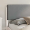 Lovo rėmas su apmuštu galvūgaliu Šviesiai pilka 180 x 200 cm