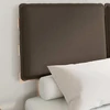 Lova Lovo rėmas su apmuštu galvūgaliu Taupe 120 x 200 cm