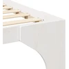 Lovos rėmas Balta 140 x 190 cm Kietos pušies mediena