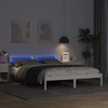 Lovos rėmas Balta 160 x 200 cm Kietos pušies mediena