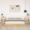Lova Lovos rėmas be čiužinio 135x190 cm ąžuolo masyvo