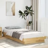 Lova lovos rėmas be čiužinio 75x190 cm ąžuolo masyvo