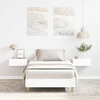 Lovos rėmas Be Čiužinio Baltas 100x200 cm Inžinierinė mediena