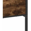 Lovos rėmas be čiužinio, dūminio ąžuolo, 180x200cm, metalas