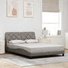 Lovos rėmas be čiužinio, taupe spalvos, 140x190cm, audinys