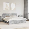 Lovos rėmas Betoninė 180 x 200 cm Kietos pušies mediena