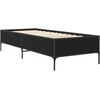 Lova Lovos rėmas Juodojo ąžuolo 80 x 200 cm Apdirbta mediena