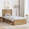 Lova Lovos rėmas Meistrų ąžuolas 75 x 190 cm Kietos pušies mediena