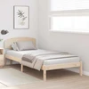 Lovos rėmas Natūrali 80 x 200 cm Kietos pušies mediena