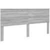 Lovos rėmas Pilkas Sonoma 200 x 200 cm Inžinerinė mediena
