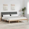 Lovos rėmas Ruda 200 x 200 cm Kietos pušies mediena
