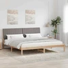 Lovos rėmas Ruda 200 x 200 cm Kietos pušies mediena