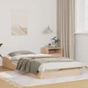Lova Lovos rėmas Ruda 80 x 200 cm Kietos pušies mediena