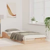 Lova Lovos rėmas Ruda 80 x 220 cm Kietos pušies mediena