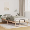 Lova Lovos rėmas Ruda 90 x 220 cm Kietos pušies mediena