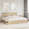 Lovos rėmas Sonoma 200 x 200 cm Kietos pušies mediena