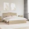 Lovos rėmas Sonoma 200 x 200 cm Kietos pušies mediena