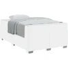 Lova Lovos rėmas Balta 120 x 190 cm PVC
