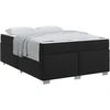 Lovos rėmas Juoda 160 x 200 cm PVC