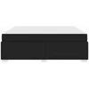 Lovos rėmas Juoda 180 x 200 cm PVC