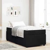 Lova Lovos rėmas su čiužiniu Juoda 80 x 200 cm audinys