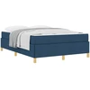 Lovos rėmas su čiužiniu Mėlyna 140 x 200 cm audinys