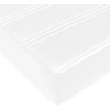 Lova Lovos rėmas su čiužiniu su čiužiniu 2 pcs Balta PVC