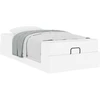 Lova Lovos rėmas su čiužiniu su čiužiniu 2 pcs Balta PVC