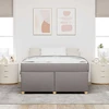 Lovos rėmas Tortora 160 x 200 cm audinys