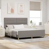 Lovos rėmas su galvūgalio Taupe 180 x 200 cm audinys
