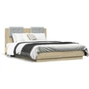 Lovos rėmas su galvūgaliu, ąžuolo, 120x190cm, apdirbta mediena