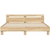Lovos rėmas su galvūgaliu, ąžuolo, 180x200cm, apdirbta mediena