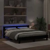 Lovos rėmas Juodas ąžuolas 200 x 200 cm Apdirbta mediena