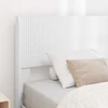 Lova Lovos rėmas su saugojimu ir nugara Balta 100 x 200 cm