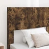 Lova Lovos rėmas su saugojimu ir nugara Dūminio ąžuolo 75 x 190 cm