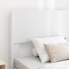 Lova Lovos rėmas su saugojimu ir nugara su stalčių Balta 75 x 190 cm