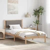 Lova Lovos rėmas Tortora 90 x 190 cm Kietos pušies mediena