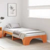 Lovos rėmas Vaško ruda 90 x 190 cm Kietos pušies mediena