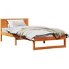 Lova Lovos rėmas Vaško ruda 90 x 190 cm Kietos pušies mediena