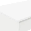 Lova Lovos stalas Balta Apdirbta mediena 100 x 45 x 75 cm