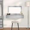 Makiažo stalas Pilka 100 x 40 x 70 cm Apdirbta mediena