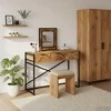 Makiažo stalas Ruda 100 x 40 x 120 cm Kietos akacijos mediena