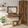 Makiažo stalas Ruda 100 x 40 x 70 cm Apdirbta mediena