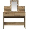 Makiažo stalas su stalčių Amatininkų ąžuolas 100 x 40 x 130 cm
