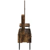 Makiažo stalas su stalčių Dūminio ąžuolo 100 x 36,5 x 136 cm