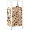 Malkų stovas Baltas 34x25x70 cm Šaltai valcuotas plienas